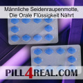 Männliche Seidenraupenmotte, Die Orale Flüssigkeit Nährt 20